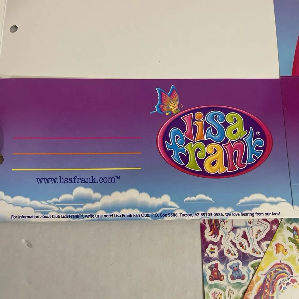 Lisa Frank only stickers